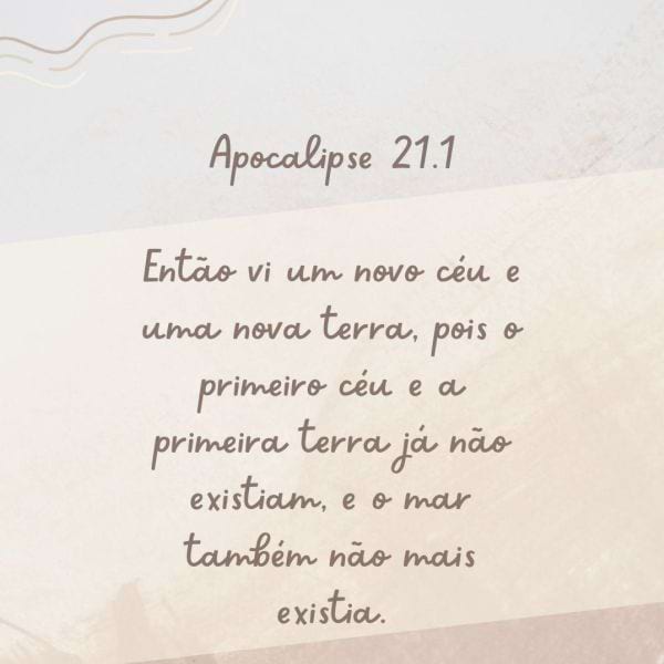 Apocalipse 21:1
